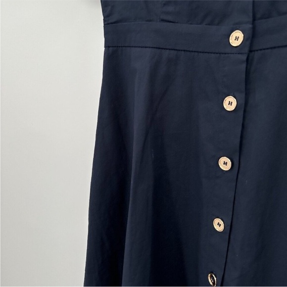 Tuckernuck Navy Blue Kate Maxi Dress sz S Women's Button Front Fit & Flare NEW* - Picture 6 of 8